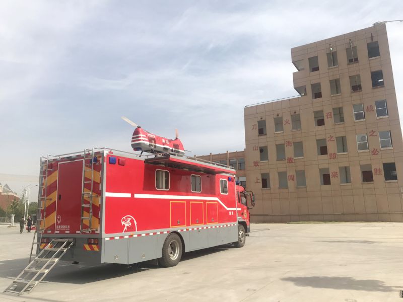 獵鷹消防科技赴漯河參加消防無人機滅火救援裝備技術(shù)交流活動
